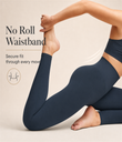 Navy - movement, no-roll fit