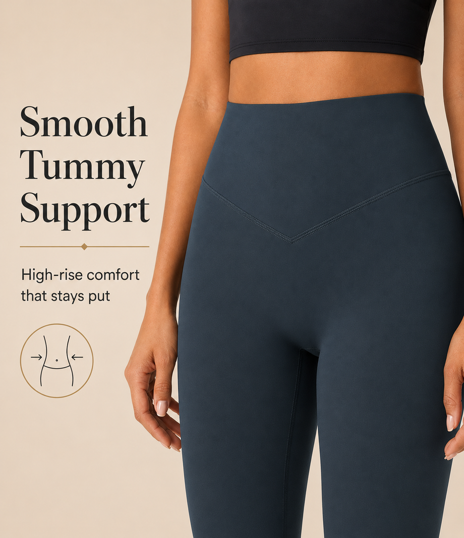 Navy - front waistband close-up