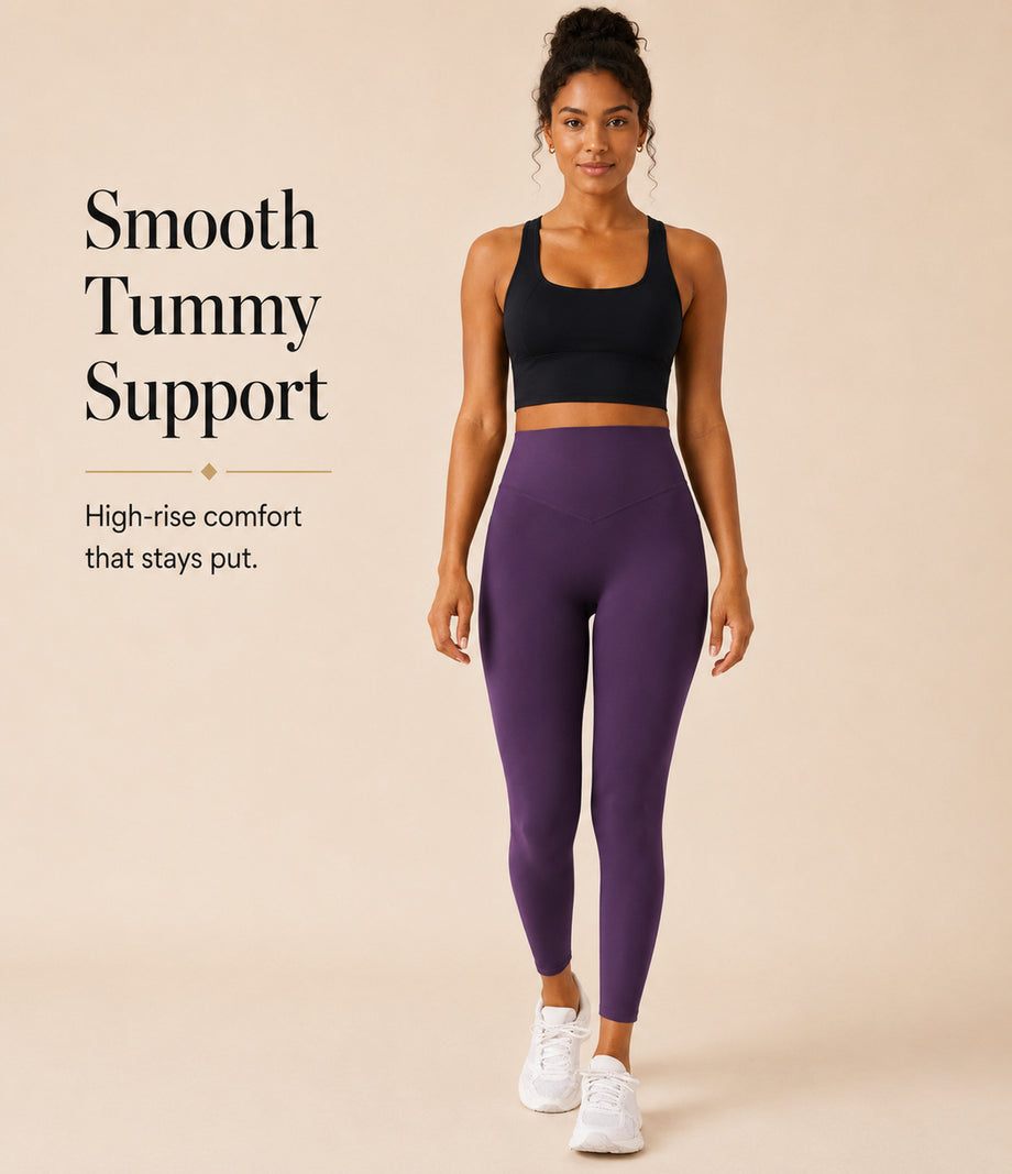 Purple - front full body