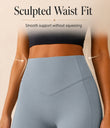 Blue Gray - waistband close-up