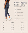 Dark Grey - size & fabric guide