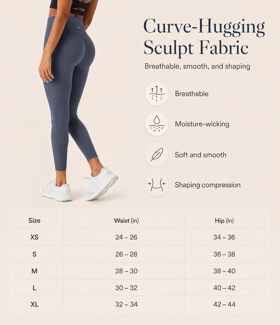 Dark Grey - size & fabric guide