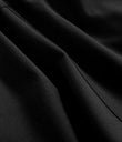 High Waisted Elastic Waistband Drawstring Pleated Yoga Shorts 3" with Pockets - Black